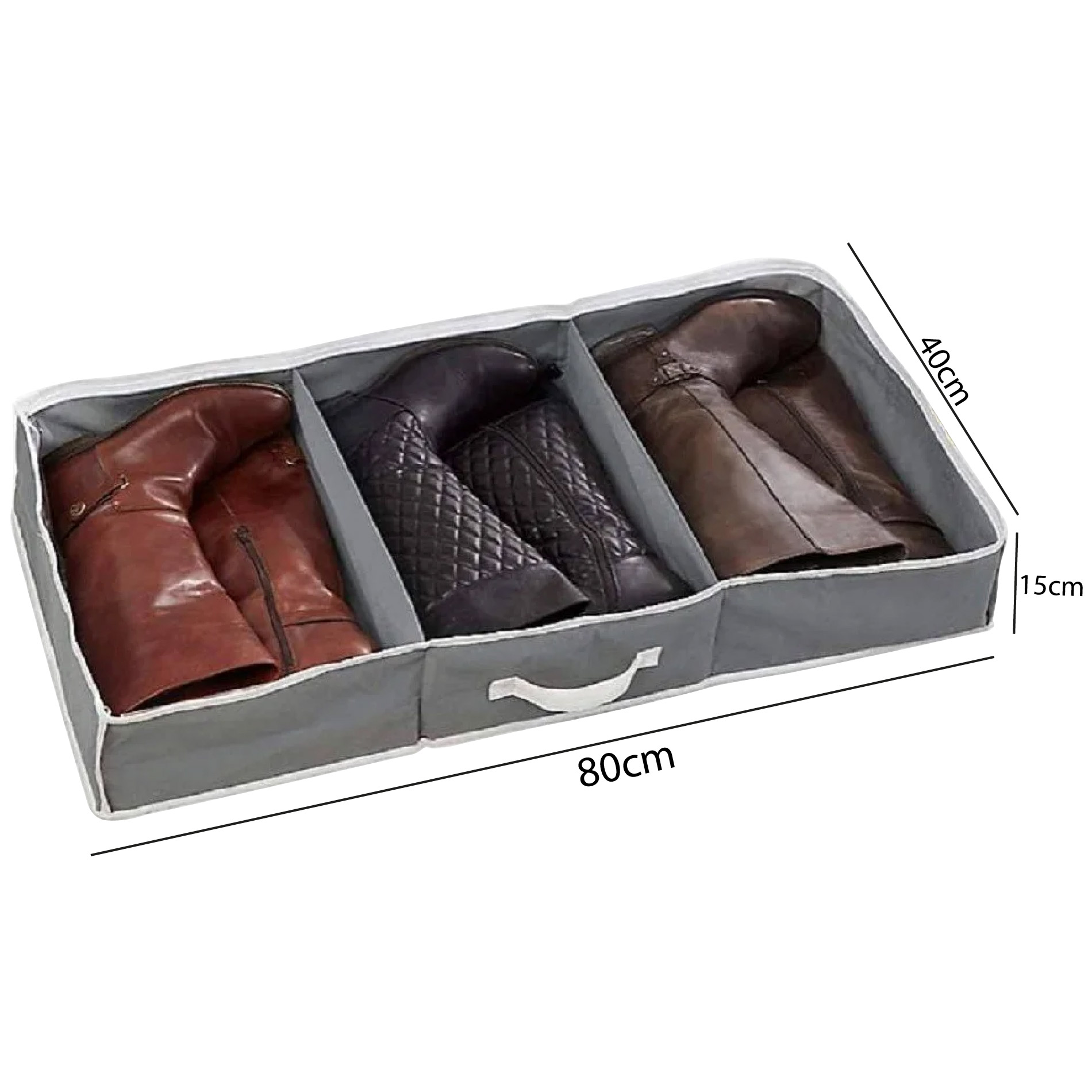 Miniatura 5 de Organizador De Botas Zapatos Bajo Cama